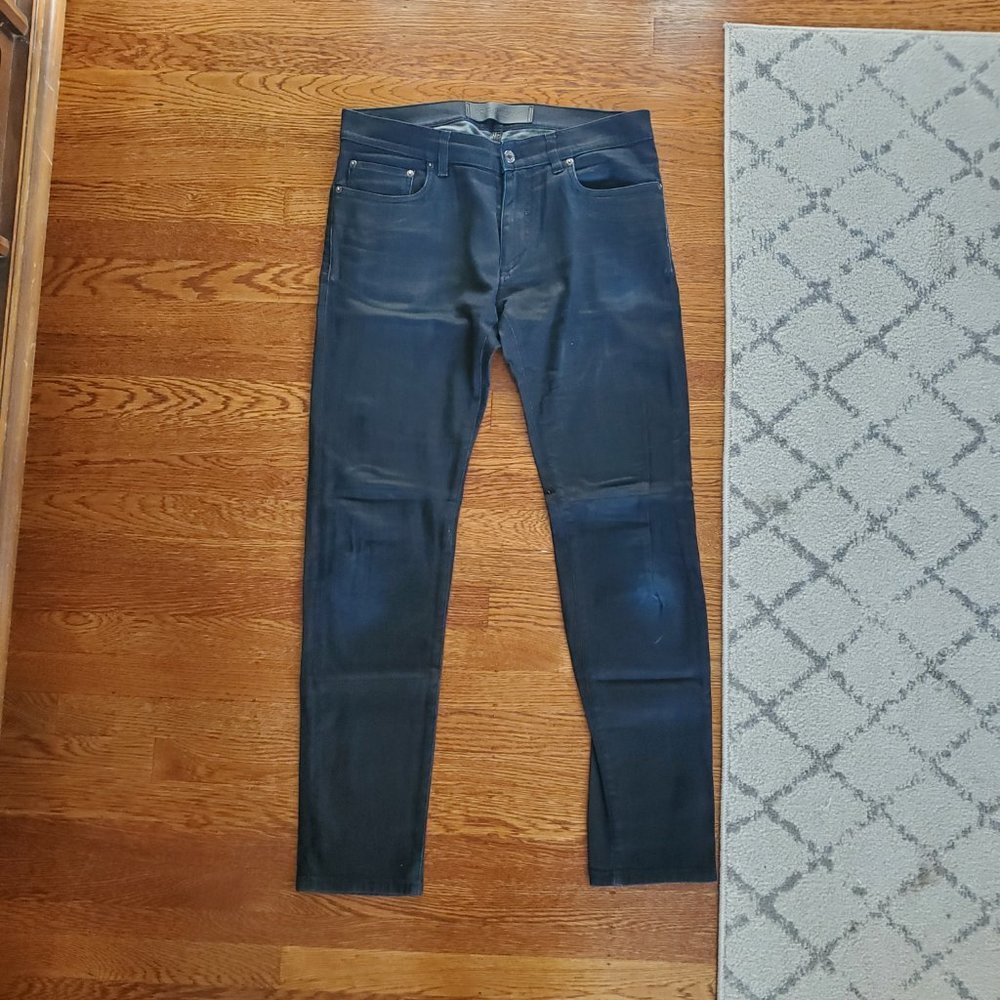 Men's Dolce & Gabbana Black Blue Jeans Italian Size 48 / US size 32